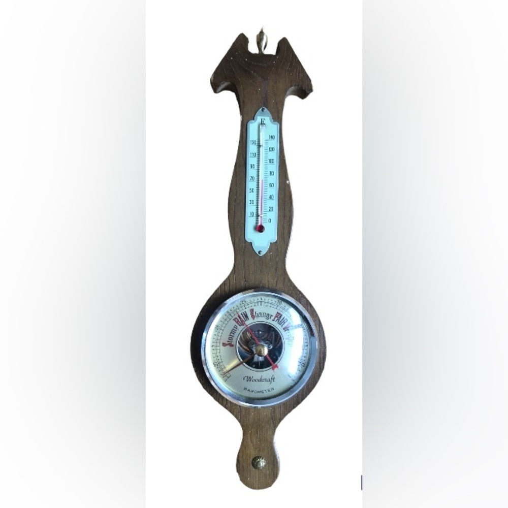 Vintage Baromètre - Retro Weather Gauge